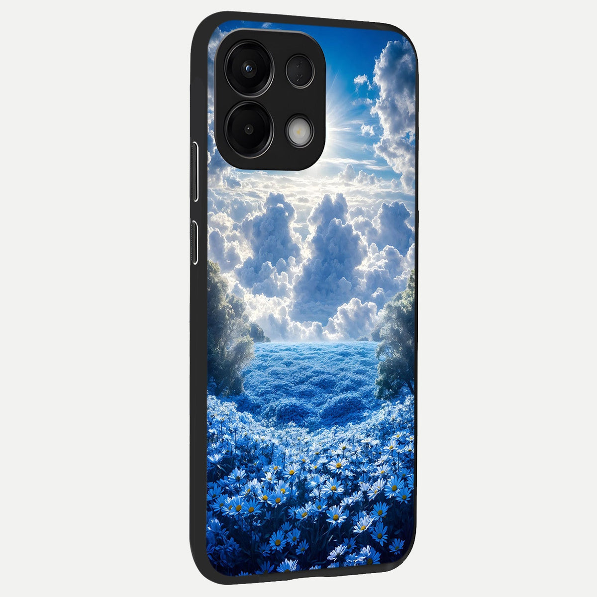  Heavenly Daisy Horizon back cover For Oppo K13 5G slim fit glass case with vibrant aesthetic design