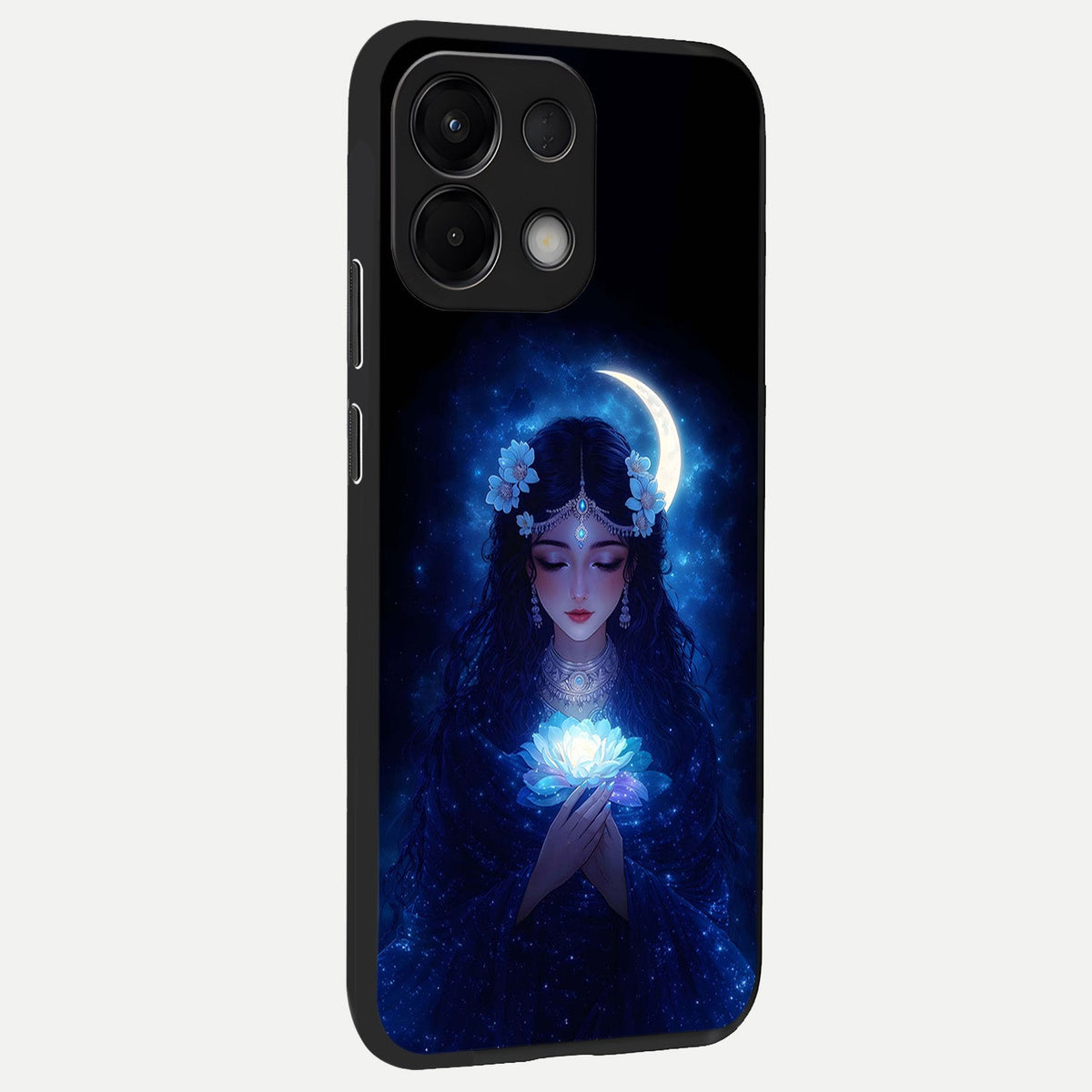  Mystic Moon Queen back cover For Oppo K13 5G slim fit glass case with vibrant aesthetic design