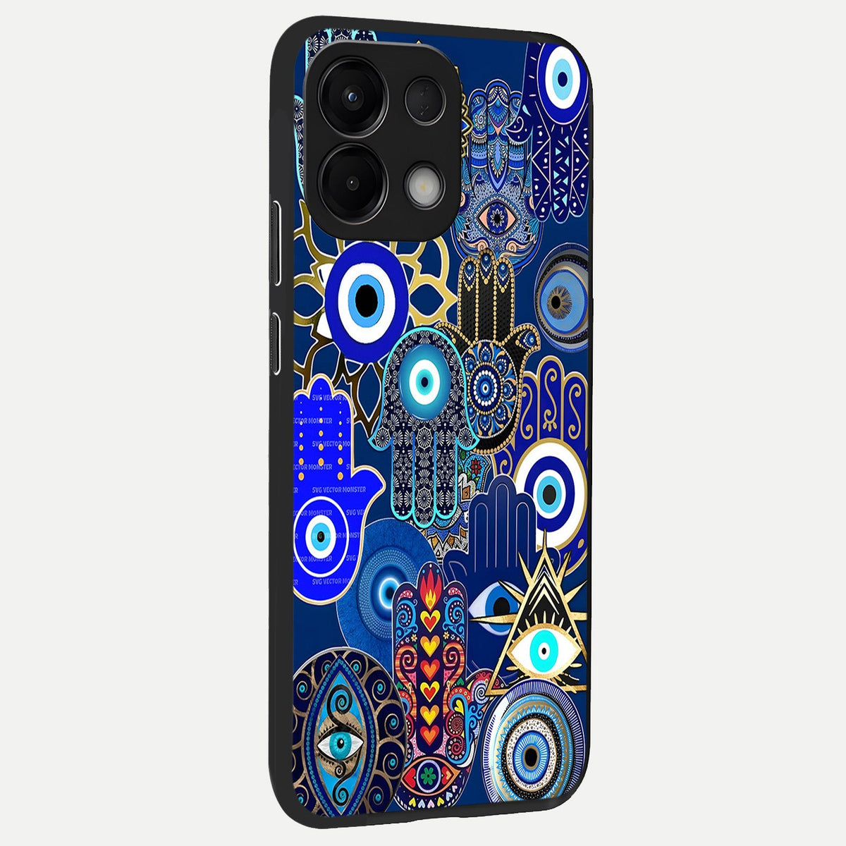  Mystic Palm Guard back cover For Oppo K13 5G slim fit glass case with vibrant aesthetic design