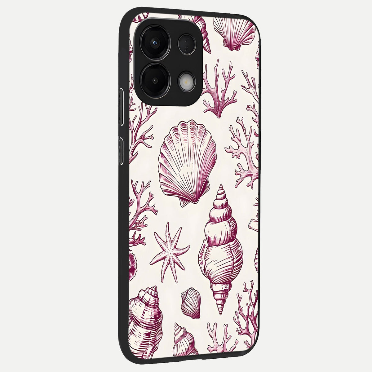  Pink Power Sparks back cover For Oppo K13 5G slim fit glass case with vibrant aesthetic design