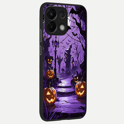  Pumpkin Patch Halloween back cover For Oppo K13 5G slim fit glass case with vibrant aesthetic design