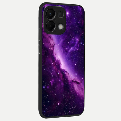  Purple Shade Sky back cover For Oppo K13 5G slim fit glass case with vibrant aesthetic design
