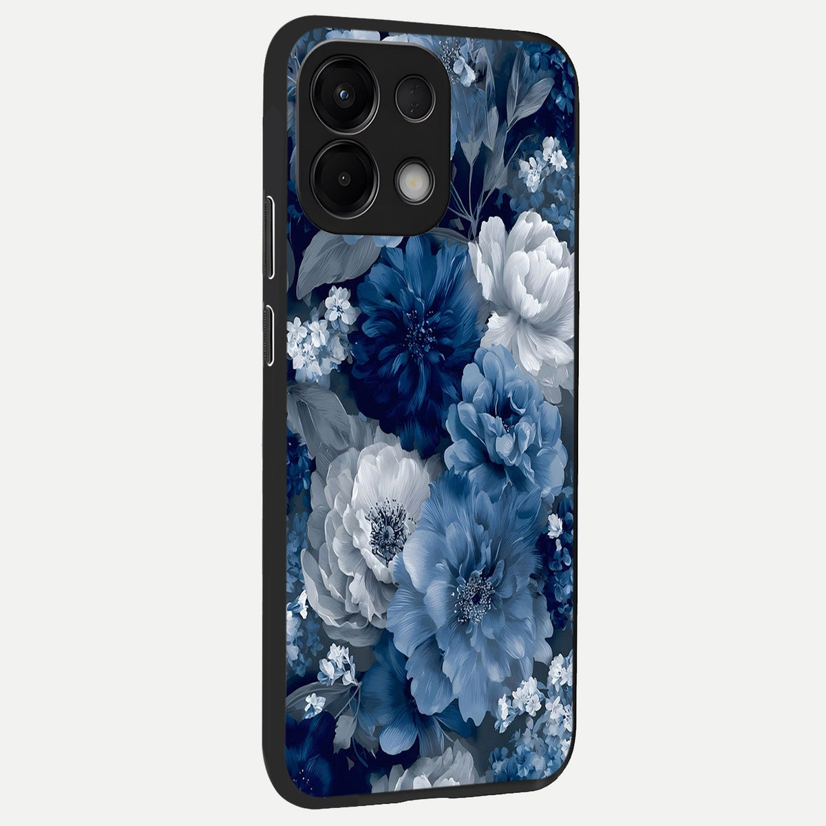  Royal Bloom Garden back cover For Oppo K13 5G slim fit glass case with vibrant aesthetic design