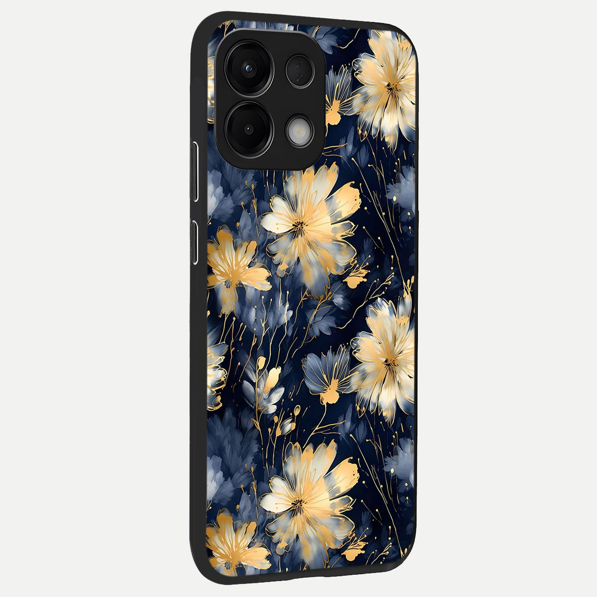  Royal Petal Dream back cover For Oppo K13 5G slim fit glass case with vibrant aesthetic design