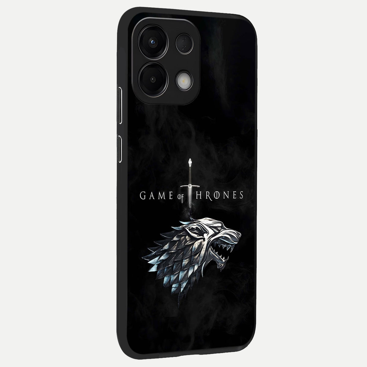  Throne Wolf Legacy back cover For Oppo K13 5G slim fit glass case with vibrant aesthetic design