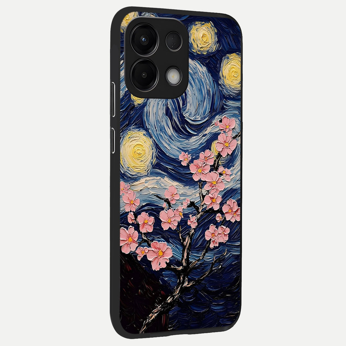  Van Gogh Scenery back cover For Oppo K13 5G slim fit glass case with vibrant aesthetic design