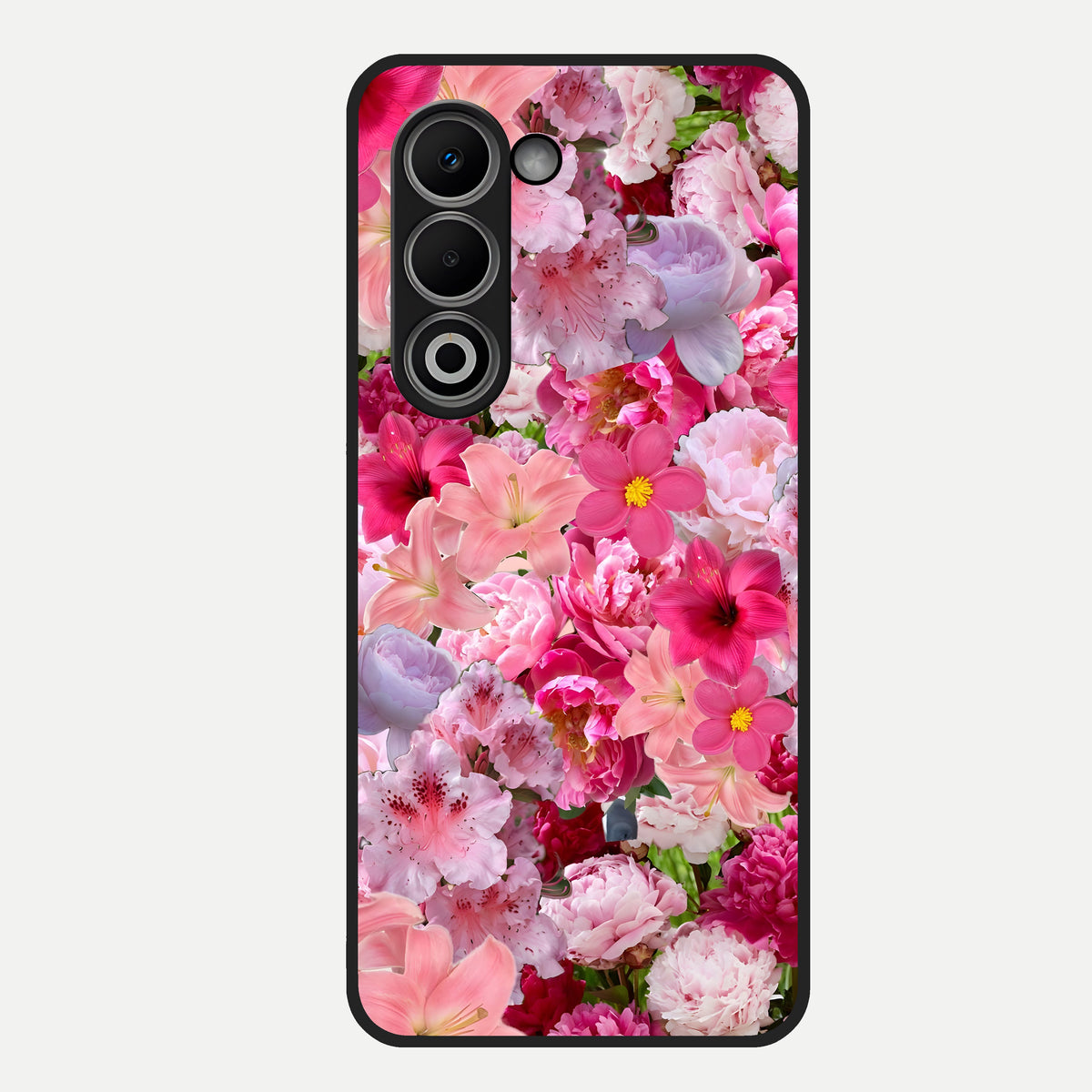  Bloom Crush Fantasy Glass Case For Oppo A5 5G back cover – full design glossy printed glass finish