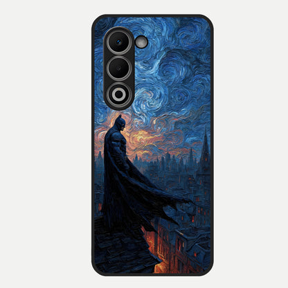  Dark Knight Dusk Glass Case For Oppo A5 5G back cover – full design glossy printed glass finish