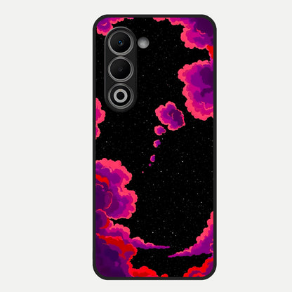  Galaxy Dream Frame Glass Case For Oppo A5 5G back cover – full design glossy printed glass finish