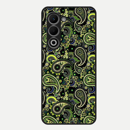  Green Lemon Glass Case For Oppo A5 5G back cover – full design glossy printed glass finish