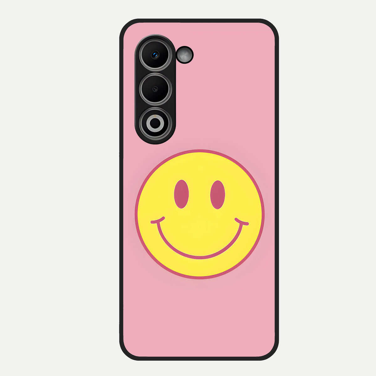  Happy Pink Mood Glass Case For Oppo A5 5G back cover – full design glossy printed glass finish