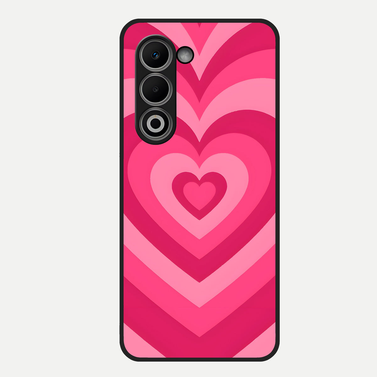  Layered Love Hearts Glass Case For Oppo A5 5G back cover – full design glossy printed glass finish