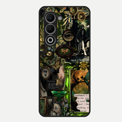  Mystic Woods Secret Glass Case For Oppo A5 5G back cover – full design glossy printed glass finish