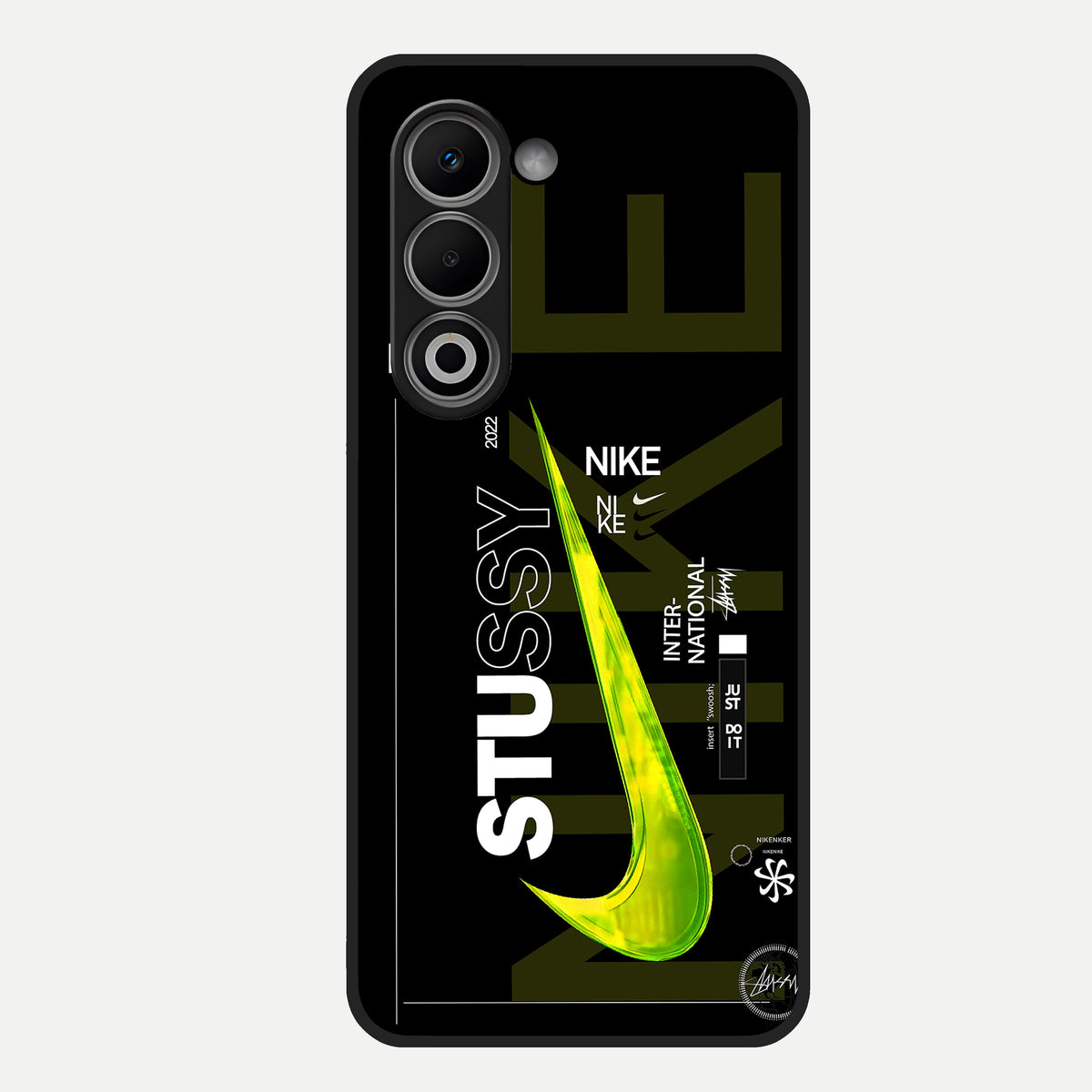 Neon Street Edition Glass Case For Oppo A5 5G back cover – full design glossy printed glass finish
