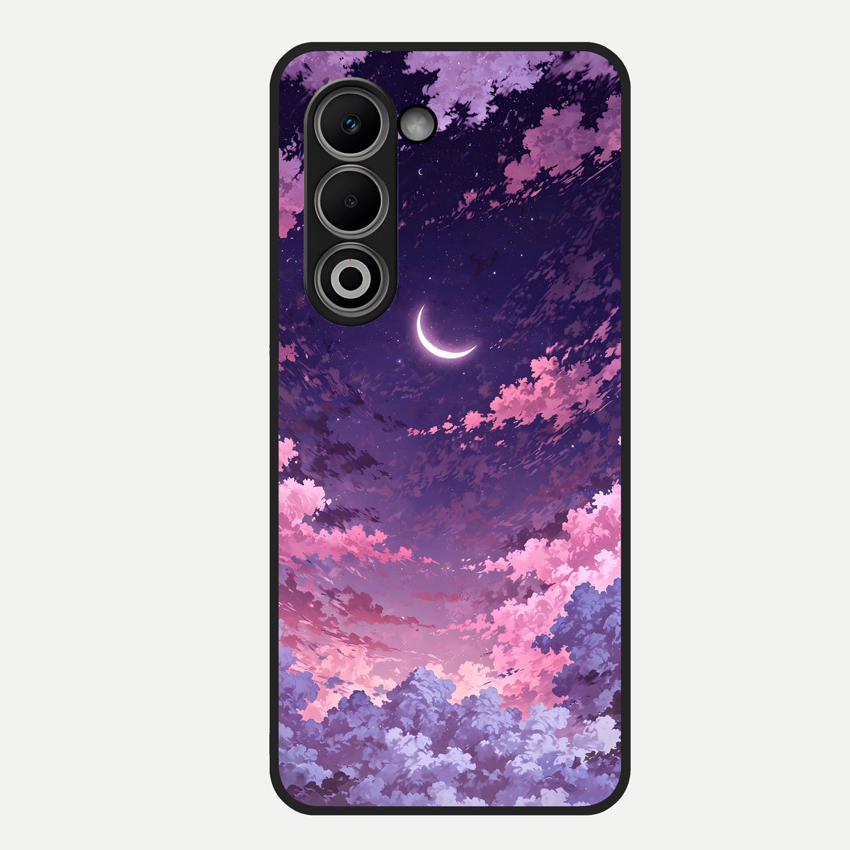  Sky Drift Clouds Glass Case For Oppo A5 5G back cover – full design glossy printed glass finish