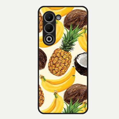  Tropical Fruit Mood Glass Case For Oppo A5 5G back cover – full design glossy printed glass finish