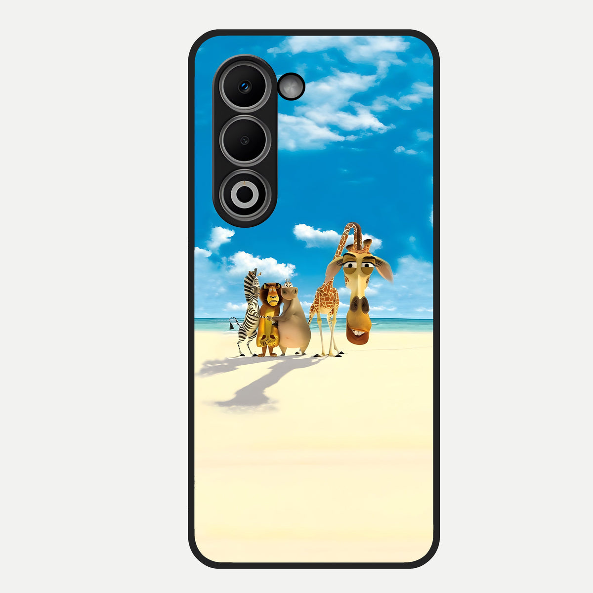  Tropical Fun Squad Glass Case For Oppo A5 5G back cover – full design glossy printed glass finish