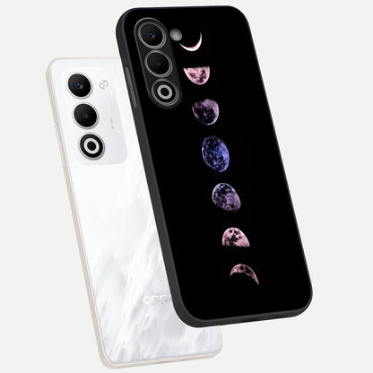  Crimson All Planets phone case For Oppo A5 5G showing premium glass back cover with detailed artwork