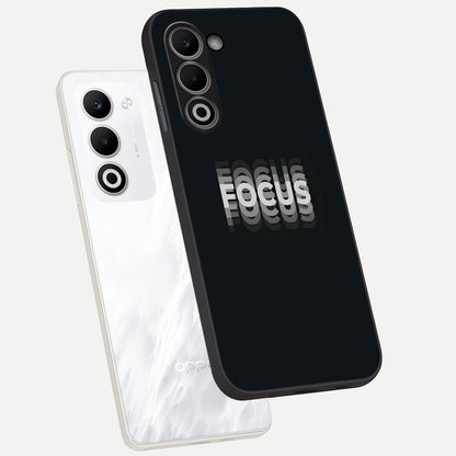  Mono Focus Vision phone case For Oppo A5 5G showing premium glass back cover with detailed artwork