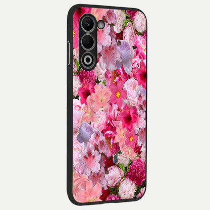  Bloom Crush Fantasy back cover For Oppo A5 5G slim fit glass case with vibrant aesthetic design