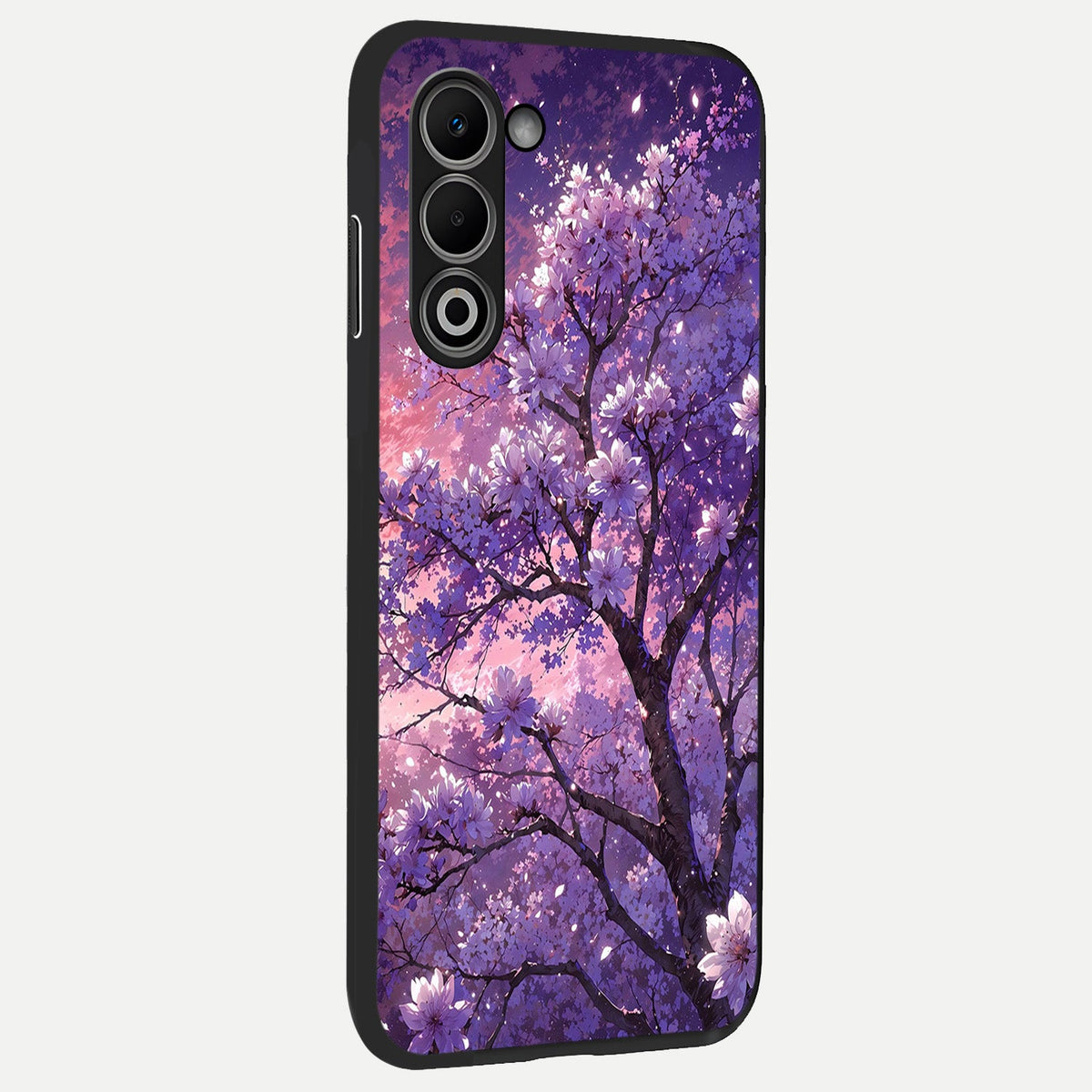  Blossom Tree back cover For Oppo A5 5G slim fit glass case with vibrant aesthetic design