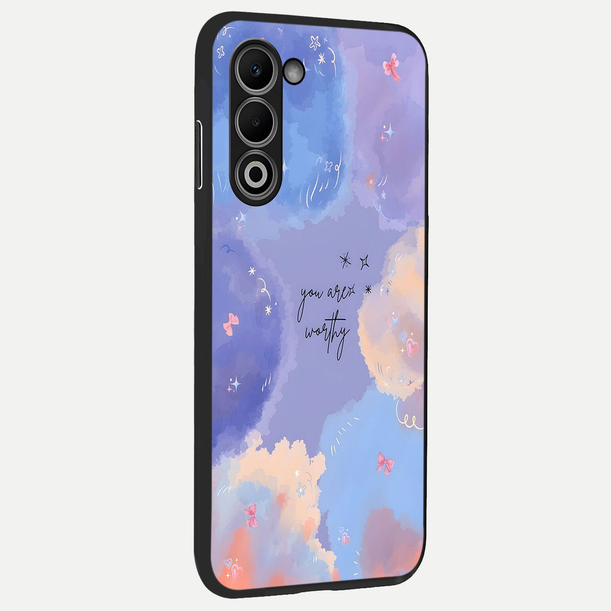  Celestial Cloud Magic back cover For Oppo A5 5G slim fit glass case with vibrant aesthetic design