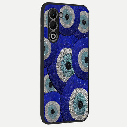  Galaxy Eye Flow back cover For Oppo A5 5G slim fit glass case with vibrant aesthetic design