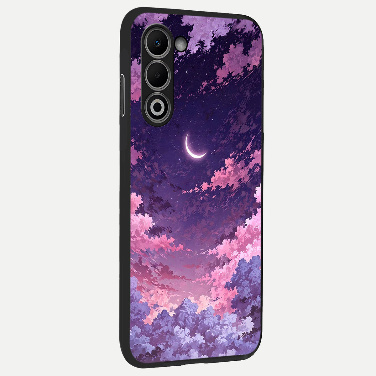  Sky Drift Clouds back cover For Oppo A5 5G slim fit glass case with vibrant aesthetic design
