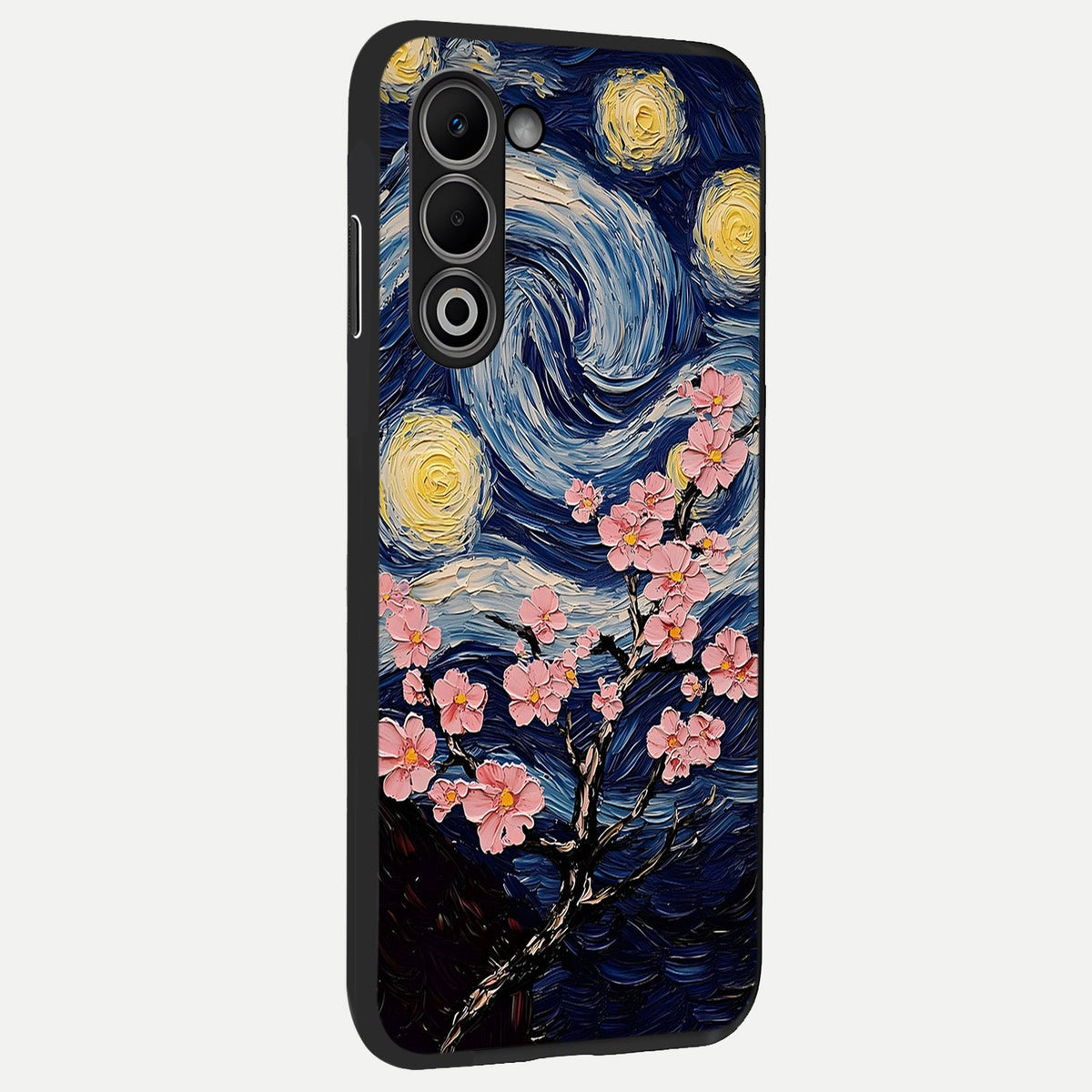  Van Gogh Scenery back cover For Oppo A5 5G slim fit glass case with vibrant aesthetic design