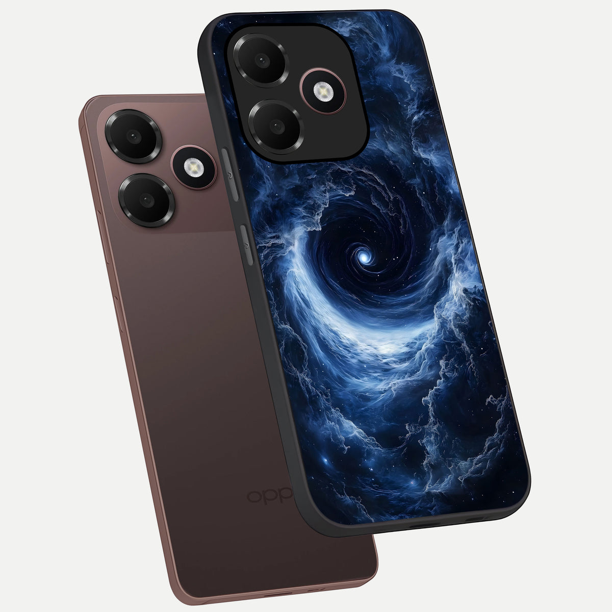  Stunning Galaxy phone case For Oppo A6C 5G showing premium glass back cover with detailed artwork