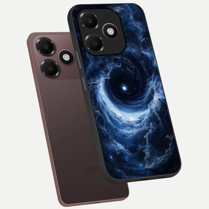  Stunning Galaxy phone case For Oppo A6C 5G showing premium glass back cover with detailed artwork