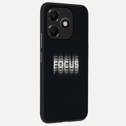  Mono Focus Vision back cover For Oppo A6C 5G slim fit glass case with vibrant aesthetic design