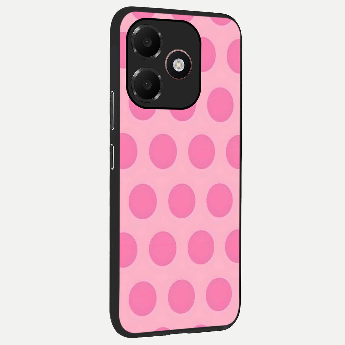 Sweet Dot Dreams back cover For Oppo A6C 5G slim fit glass case with vibrant aesthetic design