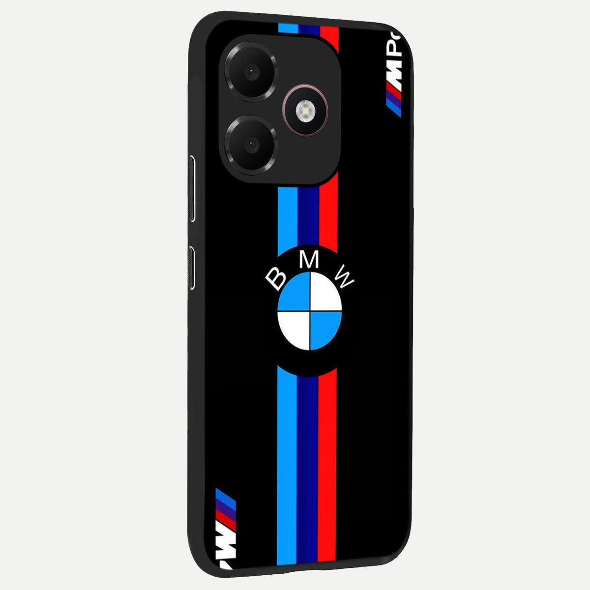  Turbo BMW Beast back cover For Oppo A6C 5G slim fit glass case with vibrant aesthetic design