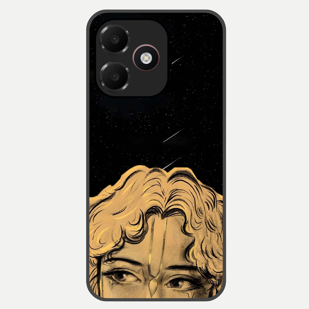  Celestial Gods Plan Glass Case For Oppo A6C 5G back cover – full design glossy printed glass finish