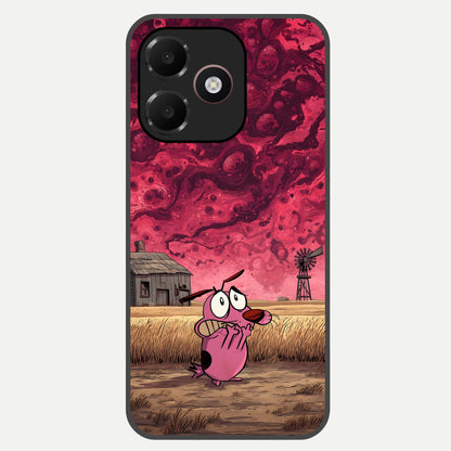  Courage Under Sky Glass Case For Oppo A6C 5G back cover – full design glossy printed glass finish
