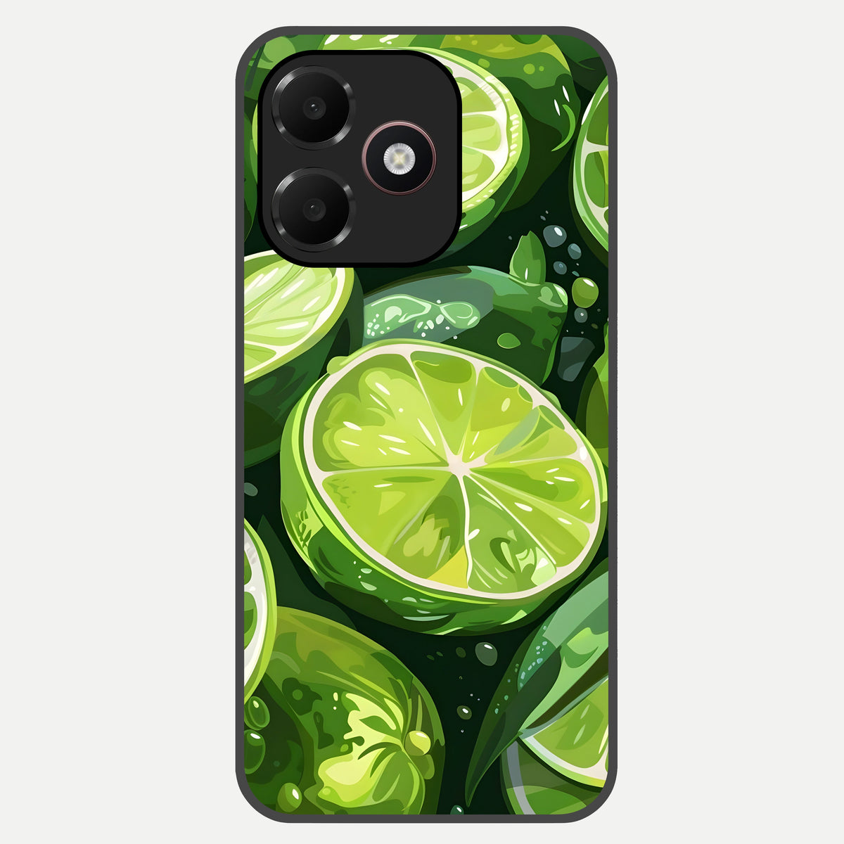  Green Kawasaki Glass Case For Oppo A6C 5G back cover – full design glossy printed glass finish