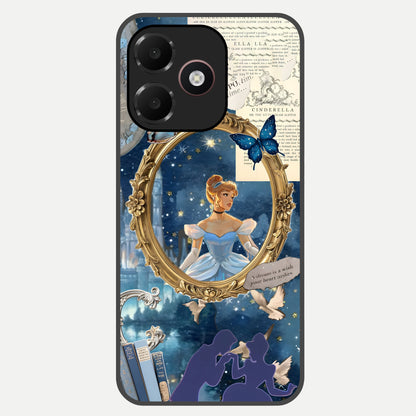  Midnight Queen Glass Case For Oppo A6C 5G back cover – full design glossy printed glass finish