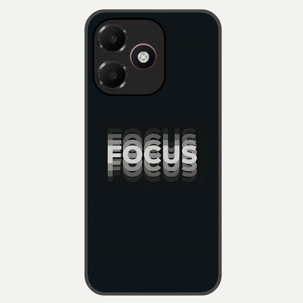  Mono Focus Vision Glass Case For Oppo A6C 5G back cover – full design glossy printed glass finish