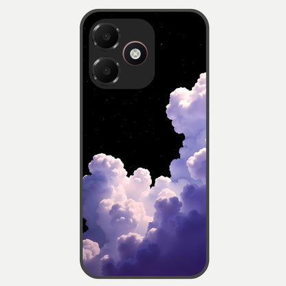  Starlit Night Whispers Glass Case For Oppo A6C 5G back cover – full design glossy printed glass finish