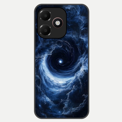  Stunning Galaxy Glass Case For Oppo A6C 5G back cover – full design glossy printed glass finish