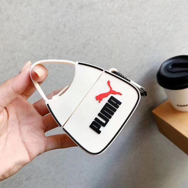 PUMA BEIGE SILICONE AIRPODS CASE COVER FOR AIRPODS PRO